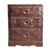 Vintage Nikko-Bori Haribako Tansu Shōwa Japan