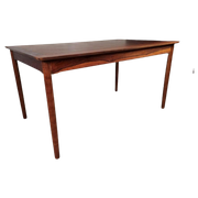 Vintage Palissander Eettafel Fristho, Uitschuifbaar