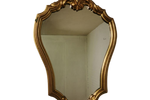 Barok Brocante Rococo Kuifspiegel Goudkleurige Spiegel