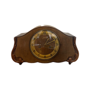Vintage Houten Klok (Junghans)