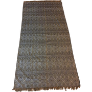 Gfl81 Grand Foulard Omslagdoek Paisley Zilver Army 220/113