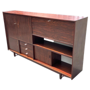 Vintage Highboard Wandmeubel Jaren 60 Teak Fineer | Vintage