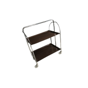 Vintage Serveertrolley Firma Bremshey & Co
