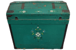 Groen Geschilderde Oostenrijkse Koffer