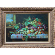 Moreau. Schilderij "Stilleven Met Fruit".