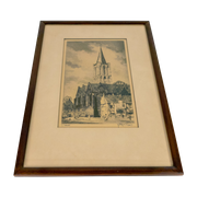 H.E. Roodenburg - Utrecht - Domtoren - (1895 - 1987) - Ets - Grafiek