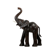 Xxl Lederen Olifant Decoratie Engels