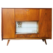 Vintage Deens Design Highboard Jaren 50