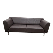 Rolf Benz Linea 318 - 2,5 Zits Bank - Leder - Taupe