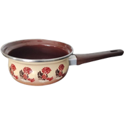 Vintage Steelpan Beige Bruin Rood