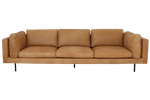 Lederen 4-Zits Sofa