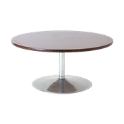 Mid-Century Round Coffee Table By Fritz Hansen