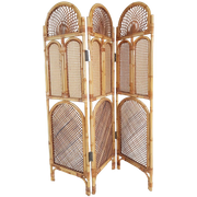 Vintage Rotan Kamerscherm
