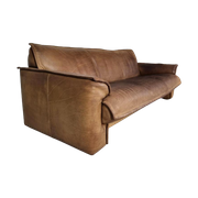 Vintage Leolux Design Leren 3-Zits Bank Harry De Groot