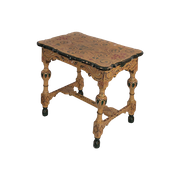 Folk Art Hindeloopen Side Table.