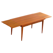 Extendable Teak Dining Table, Design By Pieter De Bruyne For V-Form
