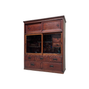 Mid Century Cha Tansu Shōwa 昭和時代  Jaren 40 Japanse Kast