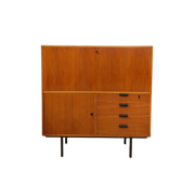 Mid Century Highboard | Vintage - Secretaire, Barkast