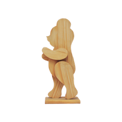 Grenen Houten Beer Pop
