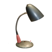 Mid Century Industrial Desk Lamp By Apolinary Galecki For Stoleczne Zaklady Metalowe, 1960S
