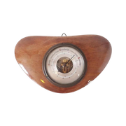 Vintage Jaren 50 Barometer Atomic Stijl Temparatuur Meter