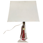 Rode Val Saint Lambert Lamp