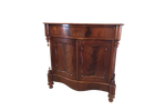 Biedermeier Penant Kastje 1850 Mahonie