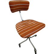 Gispen Bureaustoel. Gispen 360 Typistenstoel. Bureaustoel Op Wielen. Thuiswerk Topper. | Design