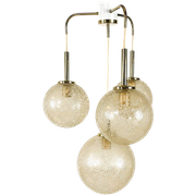 Vintage 4 Punts Hanglamp Doria Leuchten