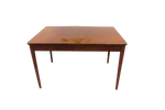 Vintage Eettafel Uitschuiftafel Jaren 60 Teak Hout Retro