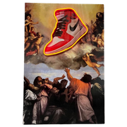 Limited Edition Led Pop Art Prent ‘Air Jordan’ (Nieuw)