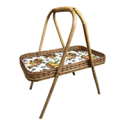 Vintage Bamboo Fruitmand
