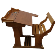 Torck Vintage Schooldesk + Chair