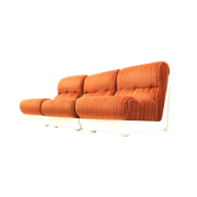 Vintage Space Age Elementenbank / 3-Zits Bank / Fauteuils Uit De Jaren '70