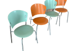 Vier Bon Tempi (Model Gio) Chairs