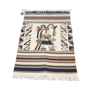 Xl Vintage Kelim Bohemien Wandkleed Ibiza Kleed ‘70 Handmade