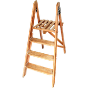 Vintage Houten Decoratieve Ladder