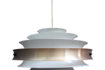 Metal Pendant Lamp Veb 1960S Danish Style