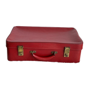Rode Vintage Koffer