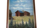 Schilderij Zweeds Landschap