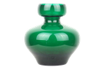 Glazen Vintage Vaas Donker Groen