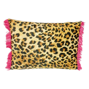Velvet Leopard Pillow 30X45 | Kerst
