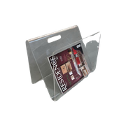 Vintage Magazine Rack Plexiglas