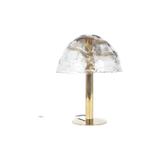 Tafellamp 'Dom' Met Murano Glas Ontworpen Door J.T. Kalmar, Jaren '70