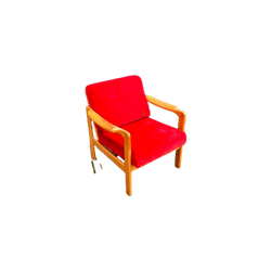 Vintage Stoel Fauteuil Easy Chair Rood