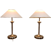 Set Van 2 Vintage Tafellampen