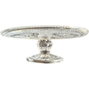 Klein Glazen Vintage Taart-Plateau