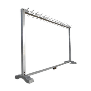 Staande Aluminium Kapstok Met 32 Haken