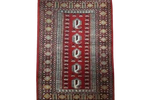 Tm30 Perzisch Kleedje Bordeaux Rood Beige 112/62