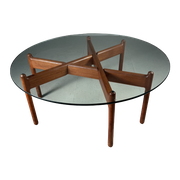 Mid Century Coffee Table Niels Bach Denmark 60S
